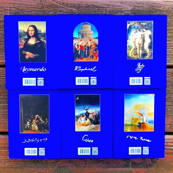 High Renassaince Famous Artist Gallery Leonardo Raphael+ More Book Softcover Set - Picture 11 of 13